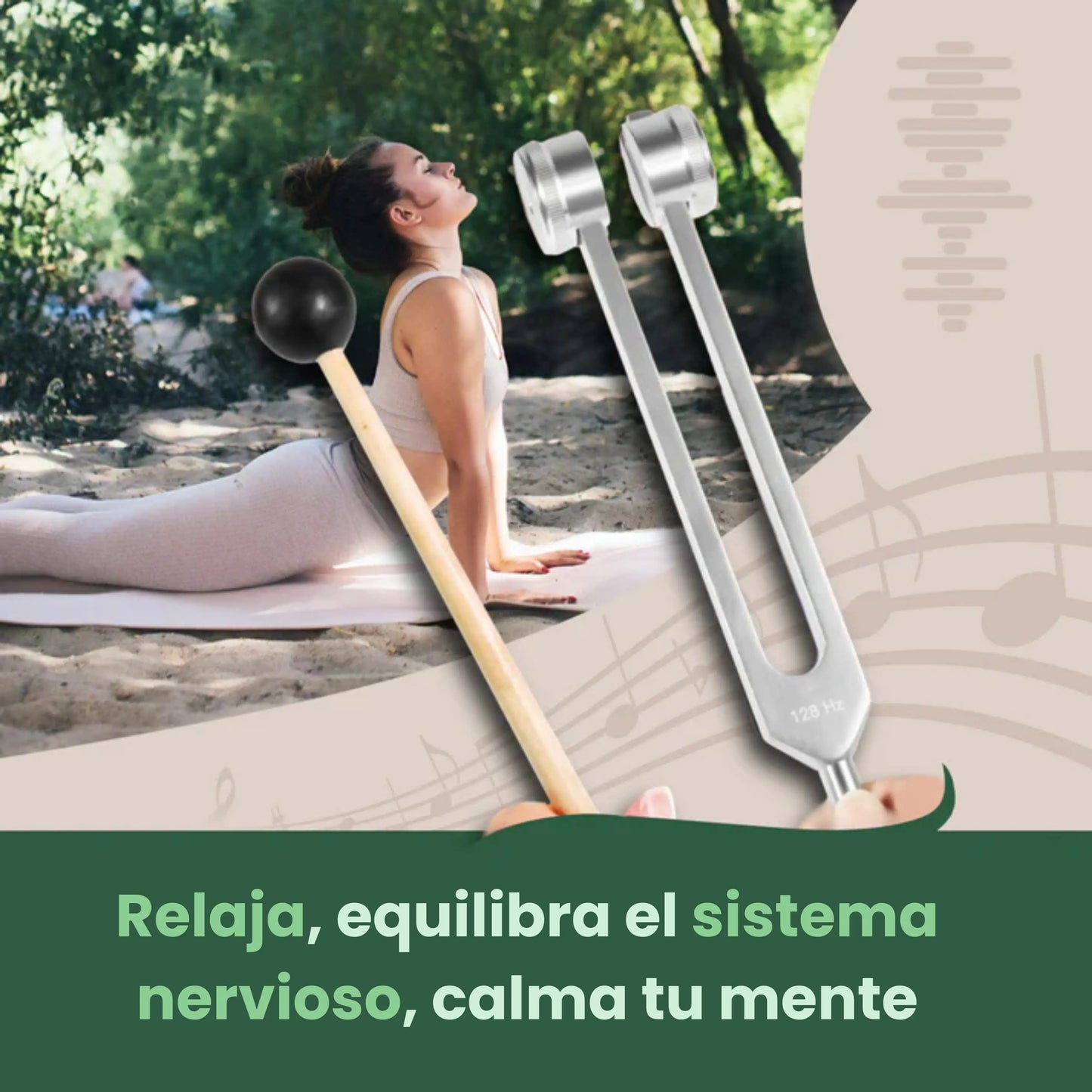 Auralis™ 128 Hz - Instrumento de sanación